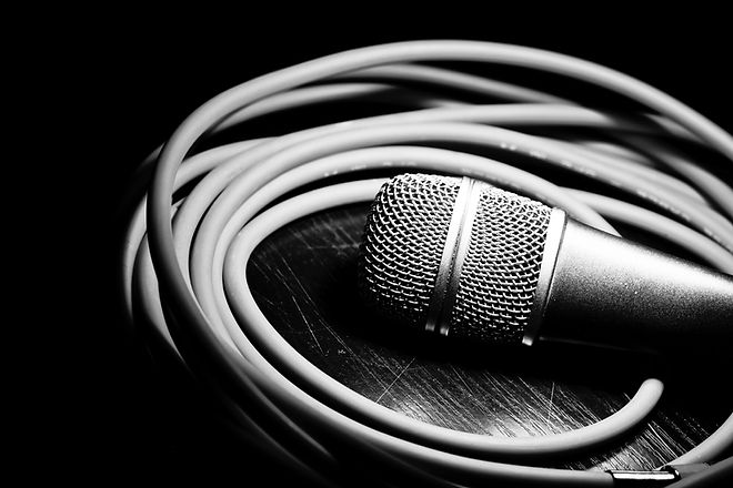 Black & White Microfoon