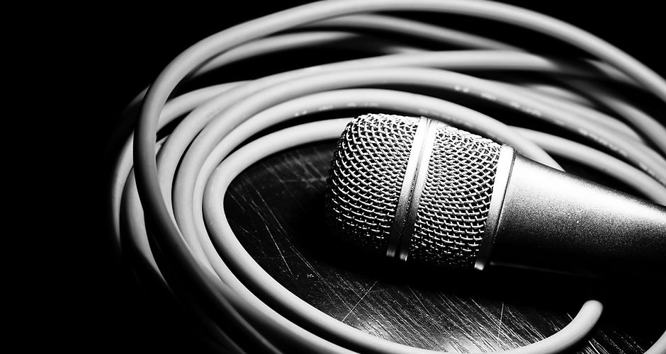 ブラック＆ホワイトマイク