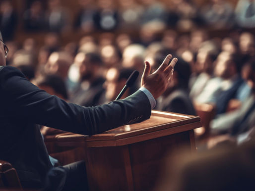 vereador gesticulando em comissao
