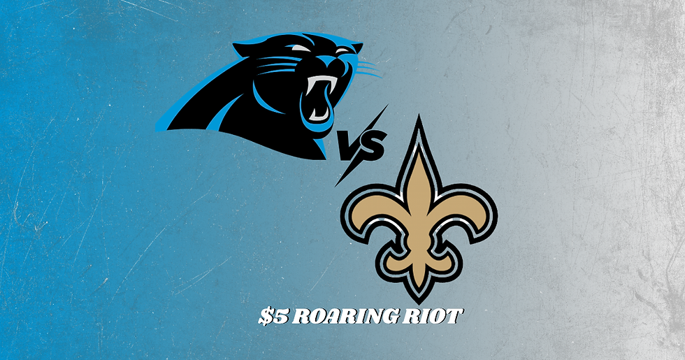 Panthers vs. Saints Watch Party!