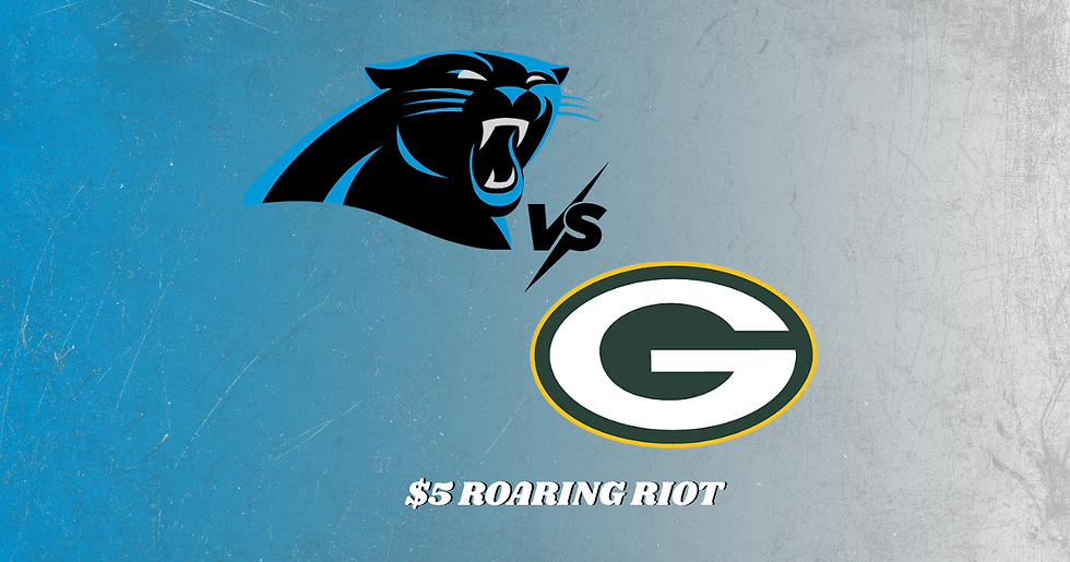 Panthers vs. Packers Watch Party!