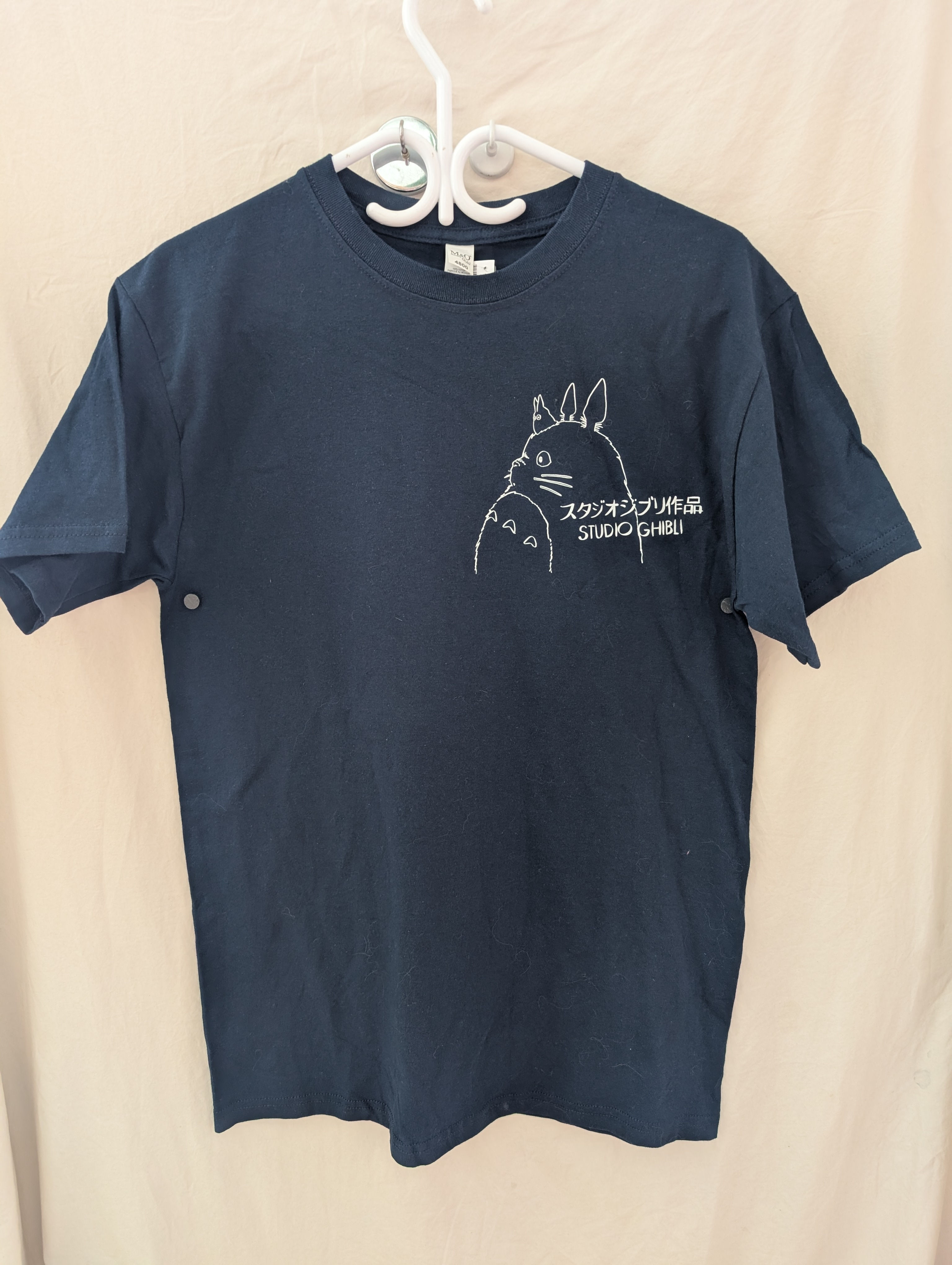 ChatBus et Totoro -Tshirtbleu marin