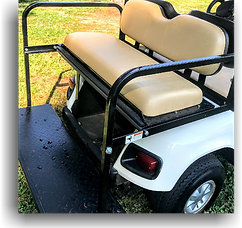 Rear seat kit combos. Increase capacity and versatility. Installation available.