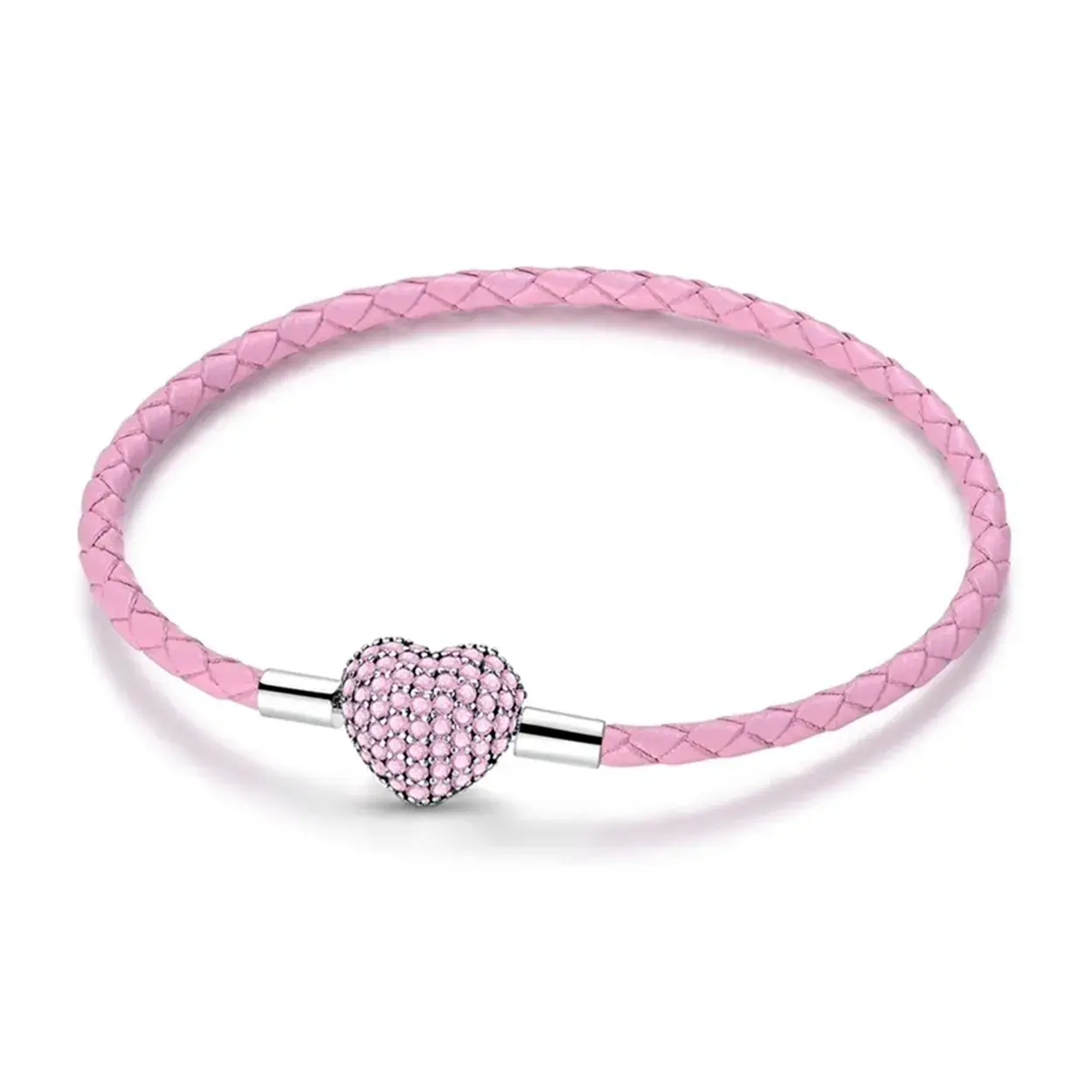Pulseira de Prata 925 Ruban Rose