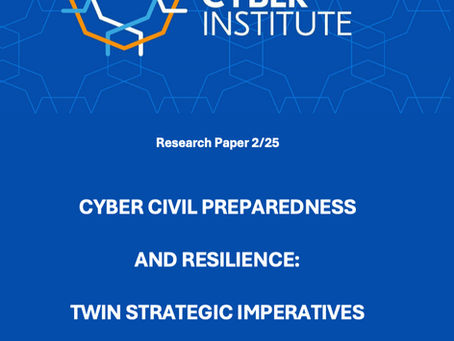 Cyber Civil Preparedness and Resilience: Twin Strategic Imperatives
