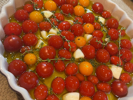 Fresh Garden Tomato Confit ๐
