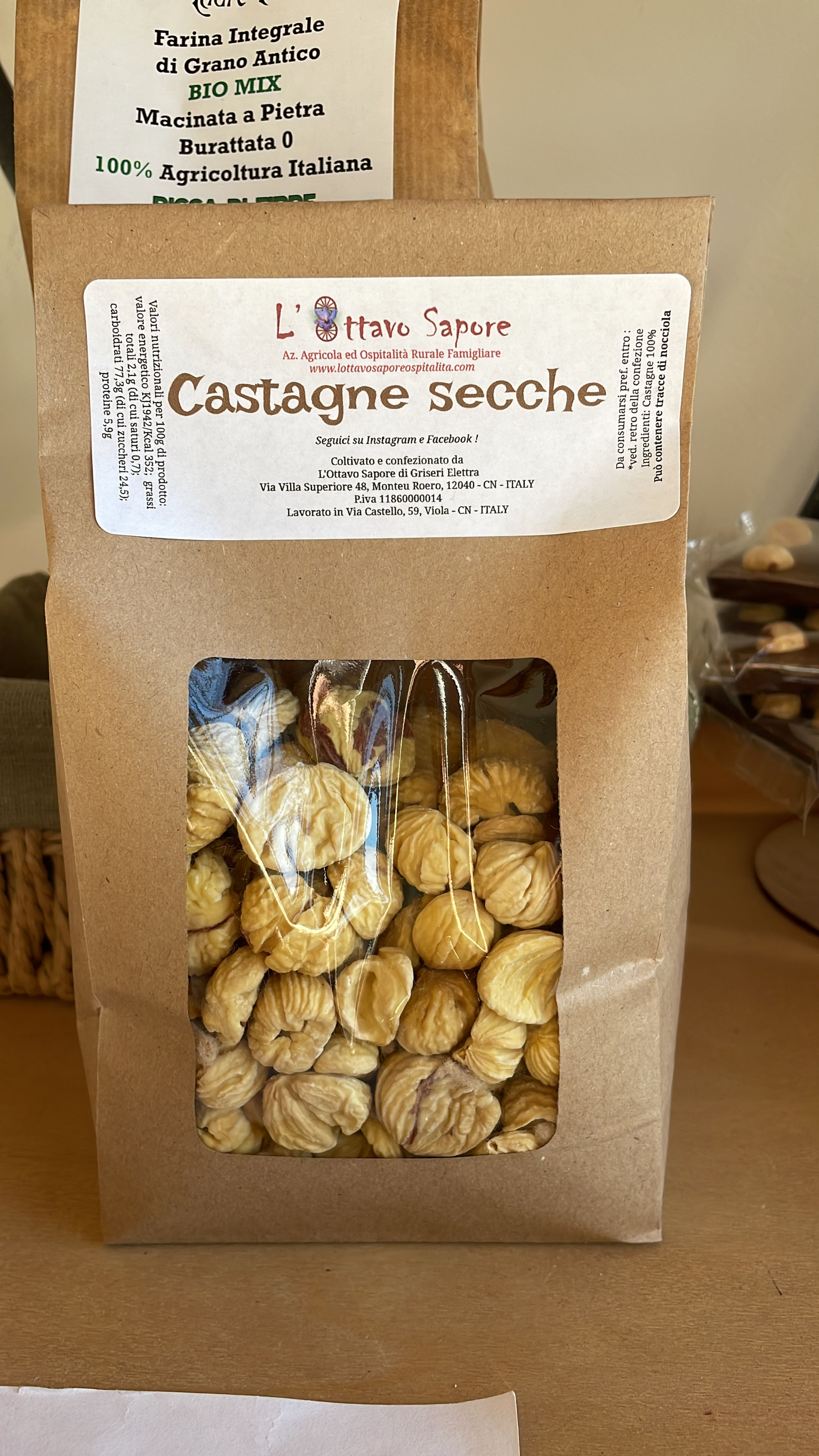 Castagne secche - Dried Chestnut