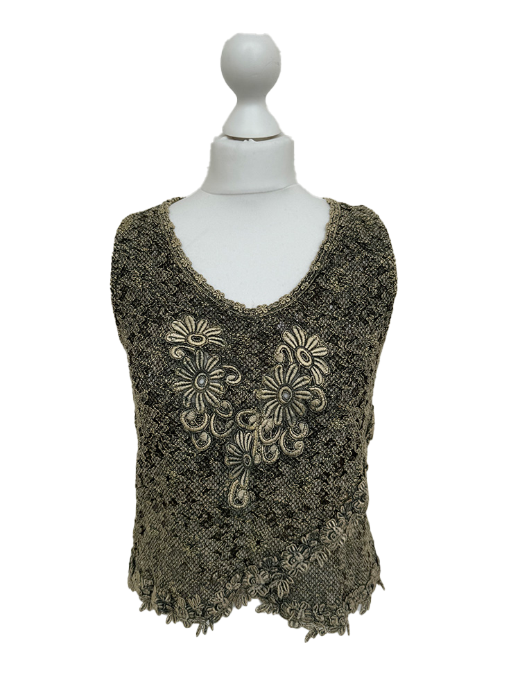 Macrame ujjatlan top