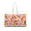 Thumbnail: Vibrant Floral Weekender Bag, Travel Tote, Beach Bag, Weekend Getaway