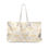Thumbnail: Floral Beach Bag  Stylish Tote for Travel, Beach and Everyday Use,  Gift for Her