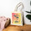 Thumbnail: Colorful  Eco-Friendly Cotton Canvas  Book Tote For Book Lovers
