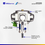 Thumbnail: COSMOSTAR AM0707 –1/2HP Air-Operated Motor Agitator, Five-Radial Piston