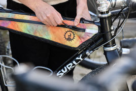 Sacoche sur mesure bikepacking