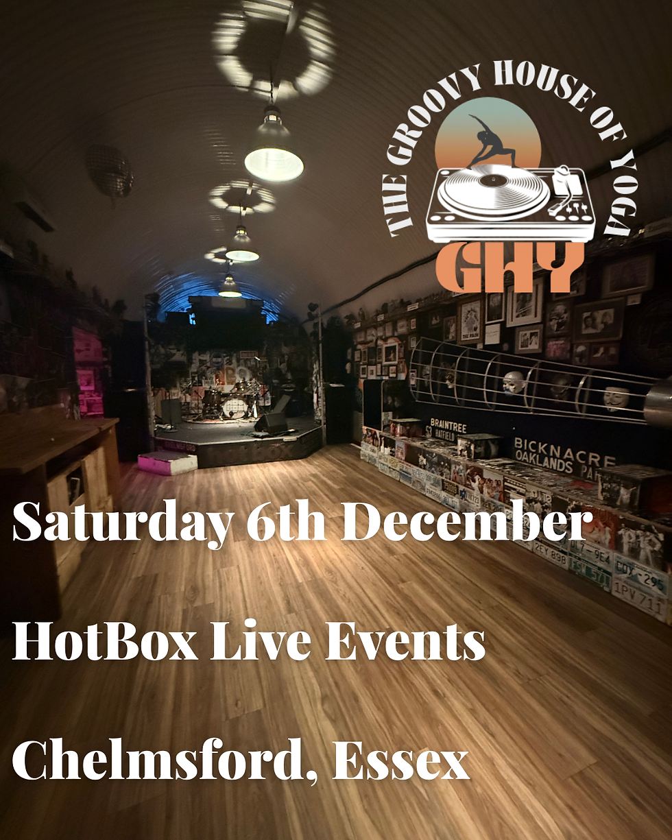 The Groovy House of Yoga at HotBox Live Events