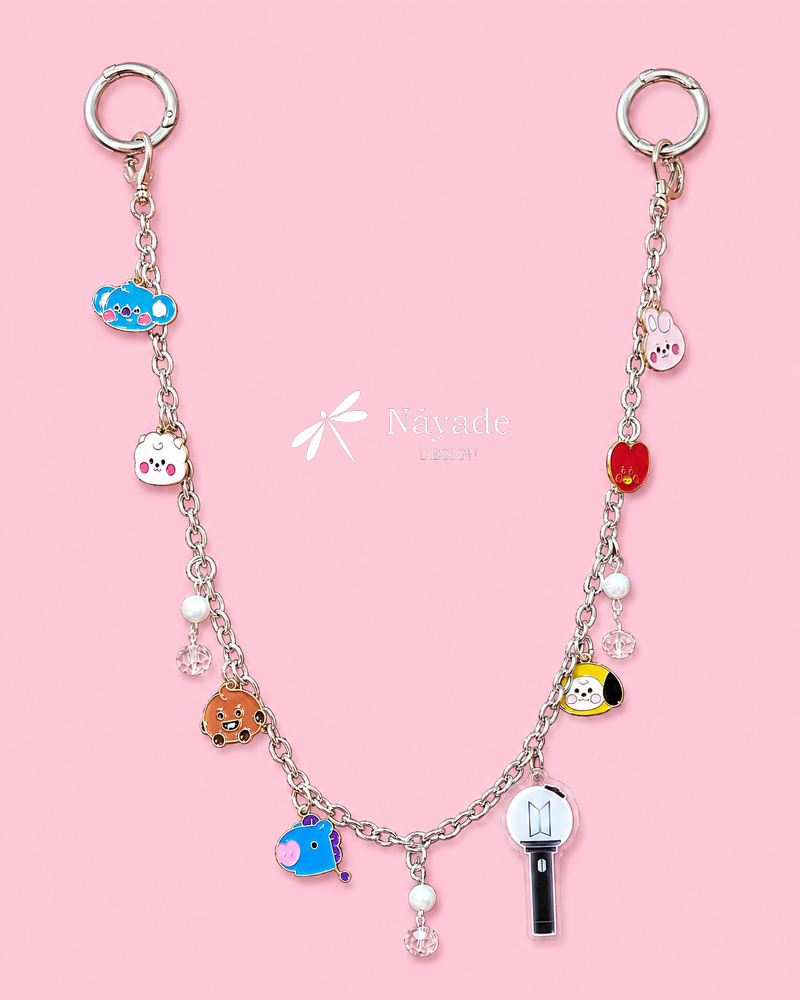 Cadena para bolsa BT21