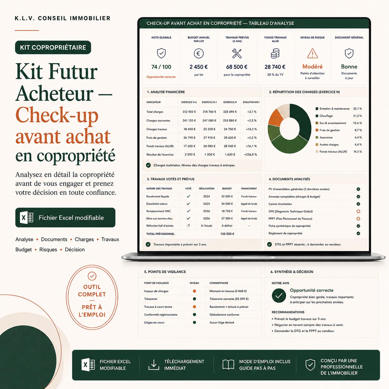 Kit Futur Acheteur - Check-up avant achat en copropriété