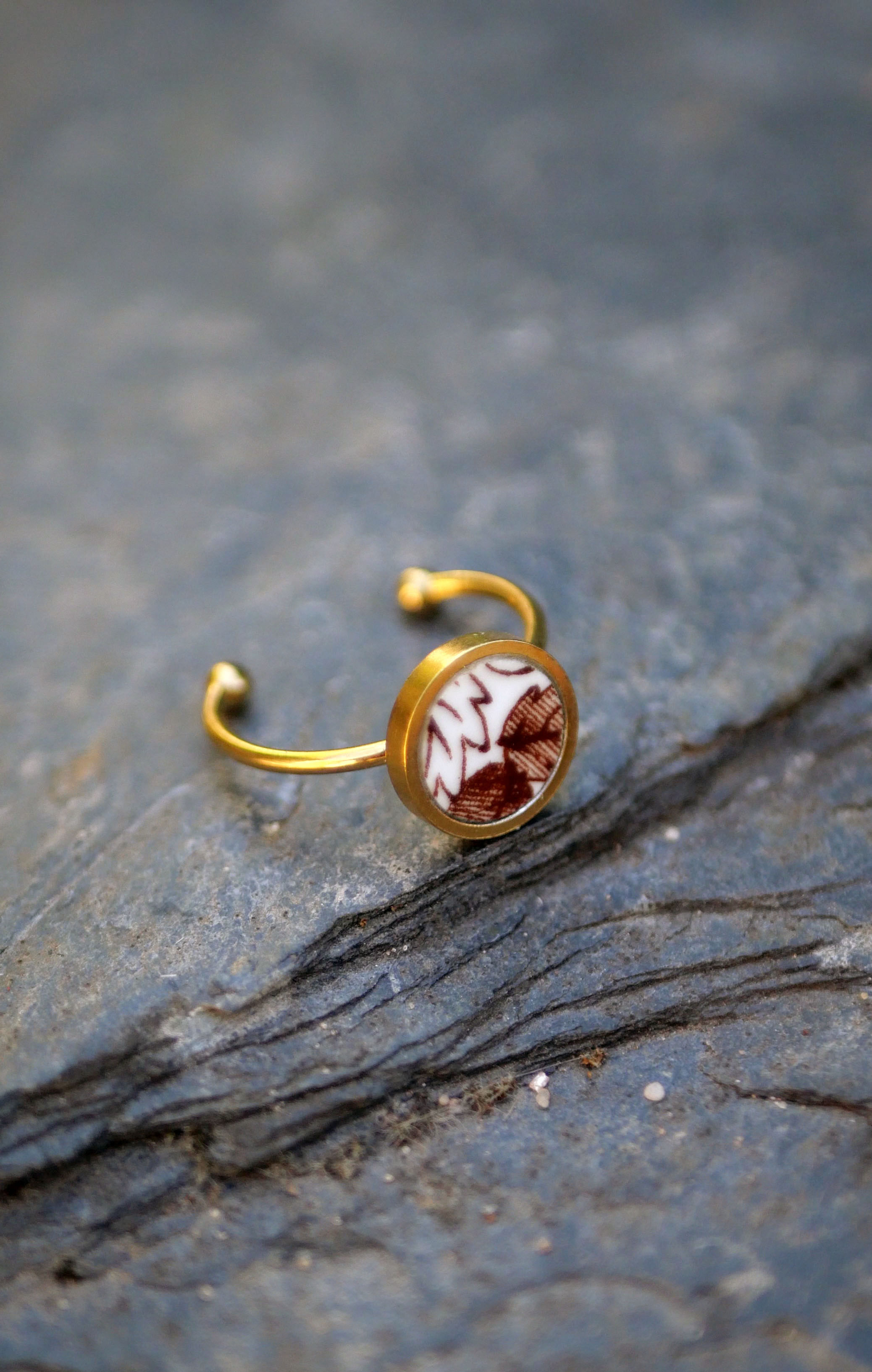 Bague Tina- Avec votre vaisselle