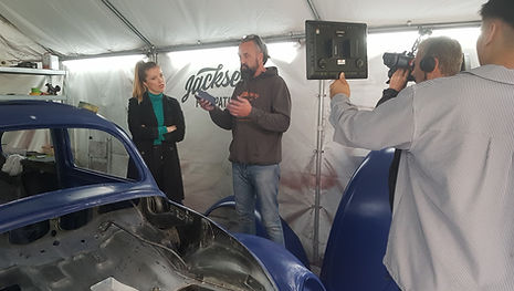 Jackseven fine patina art Vox tv - Filmaufnahmen von VOX