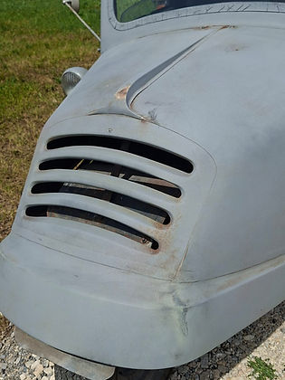 Handgefertigte Patina am Goliath 750 von 1952 – JackSeven Fine Patina Art