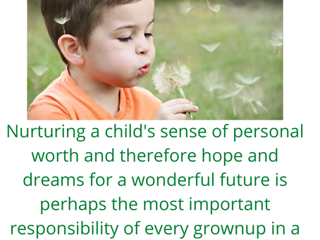 Nurture November day 3                             How do we nurture children?