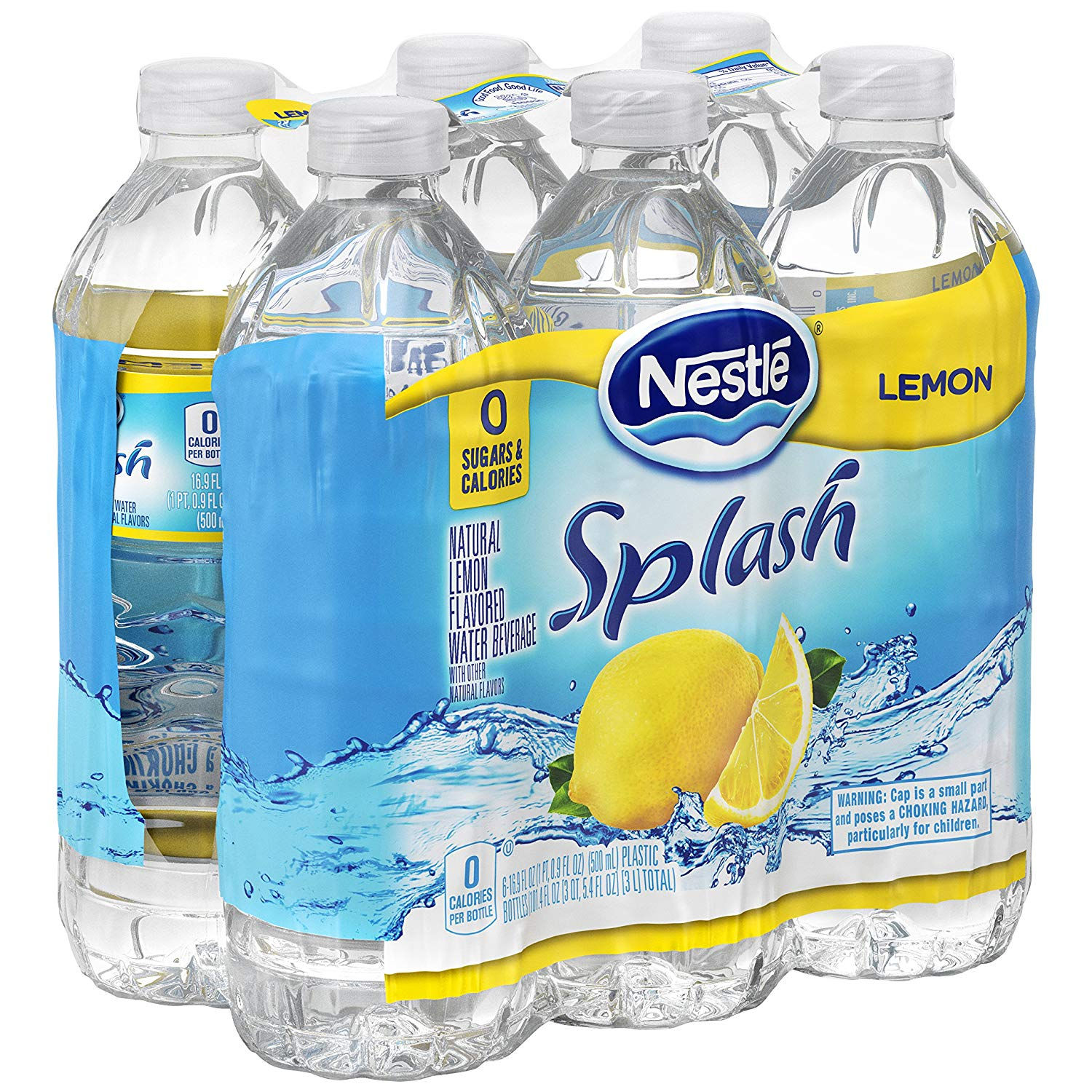 $1 OFF/1 NESTLE SPLASH SPARKLING FLAVORED WATER 500ML 6-PACK EXP 8/21/19