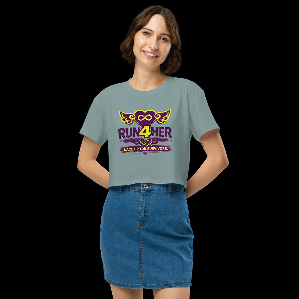 Thumbnail: Limited Run4Her Women’s crop top