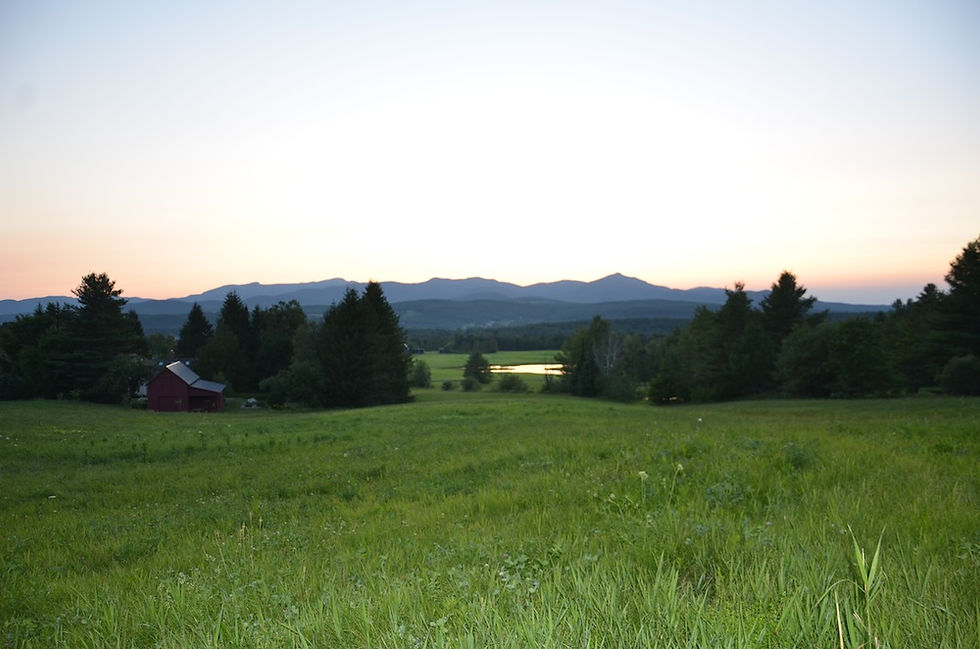 top of the hill