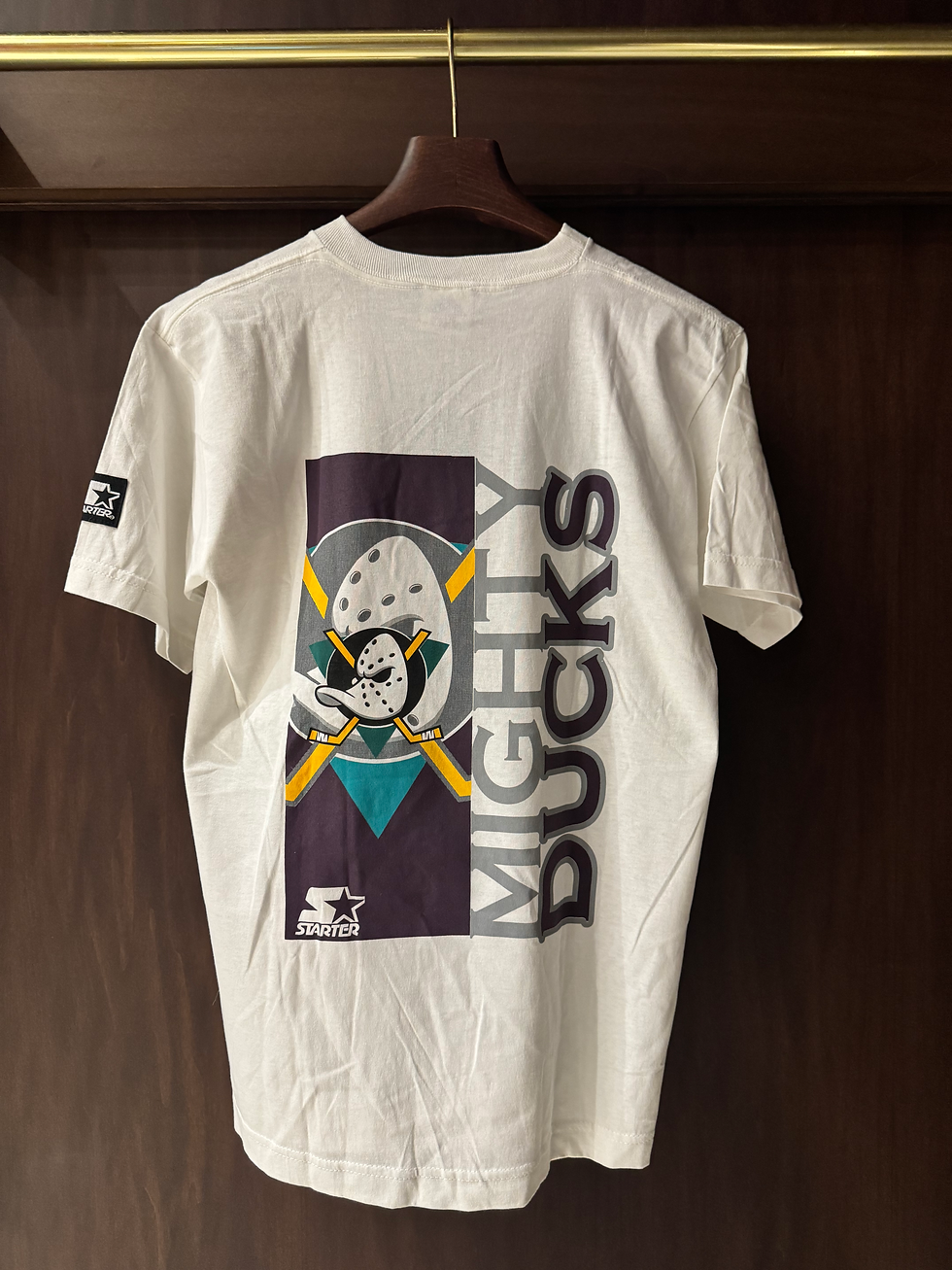 Miniatura: Vintage Ultra Rare Mighty Duck Starter Made in USA Cotton t-shirt 