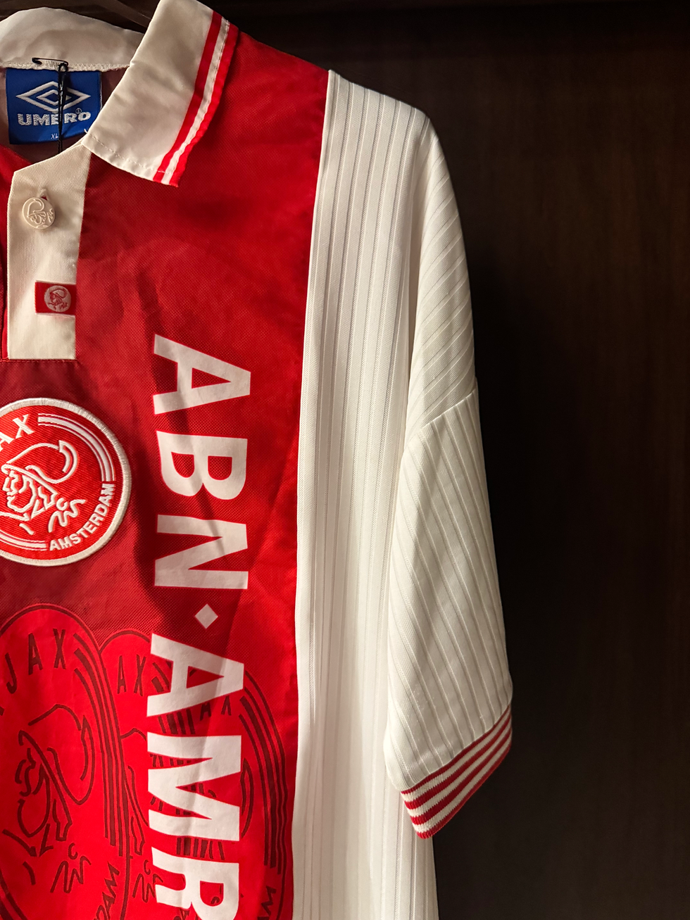 Miniatura: Vintage Archive 1994-1995 Ajax Umbro Match Soccer Jersey T-shirt