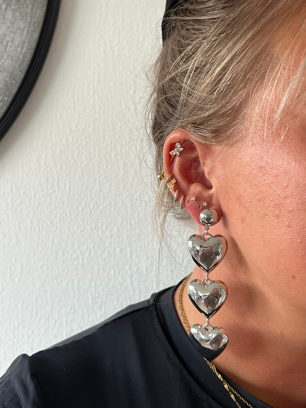 Thumbnail: Statement hartjes zilver