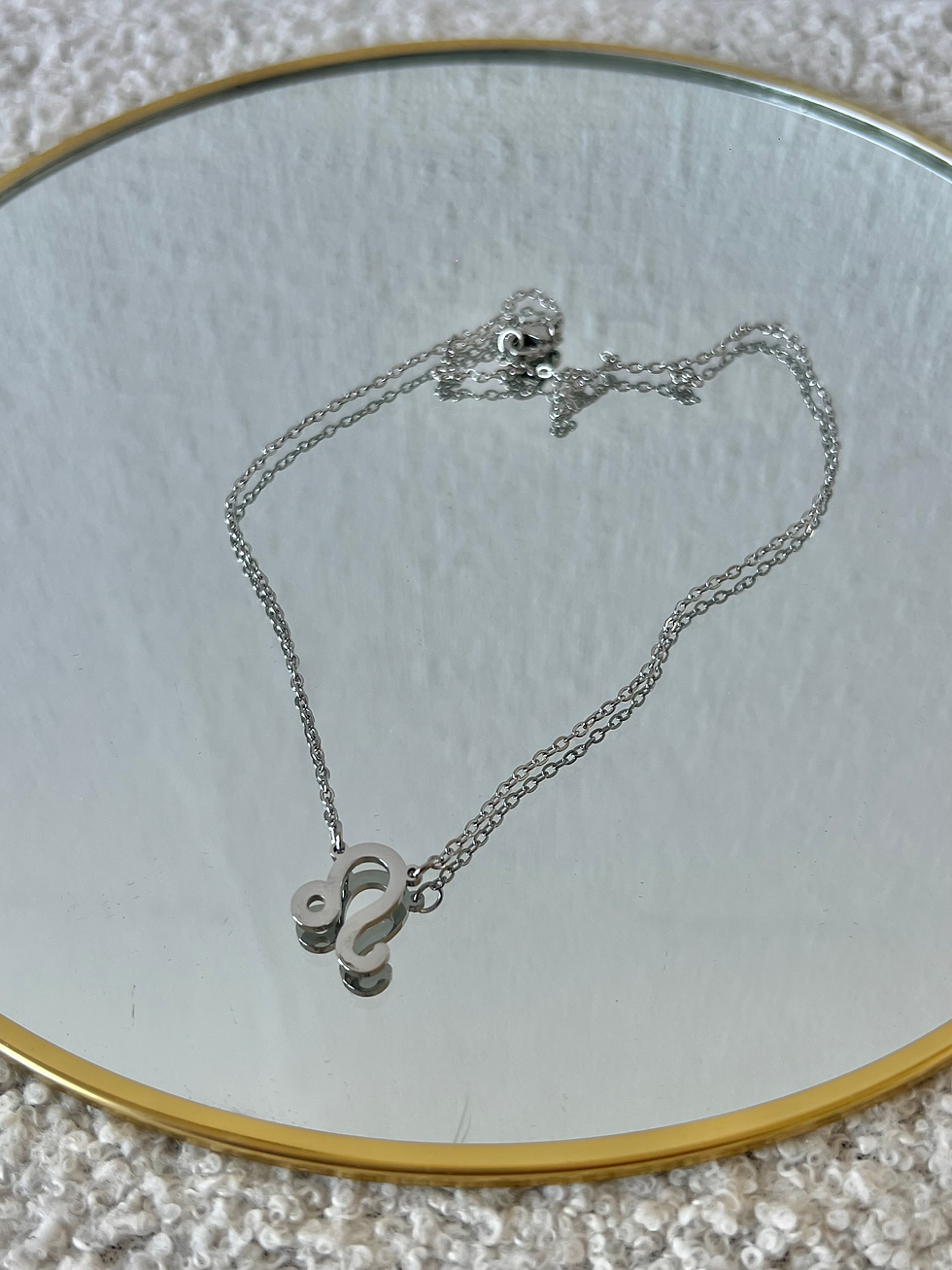 Thumbnail: Stainless steel ketting Leeuw