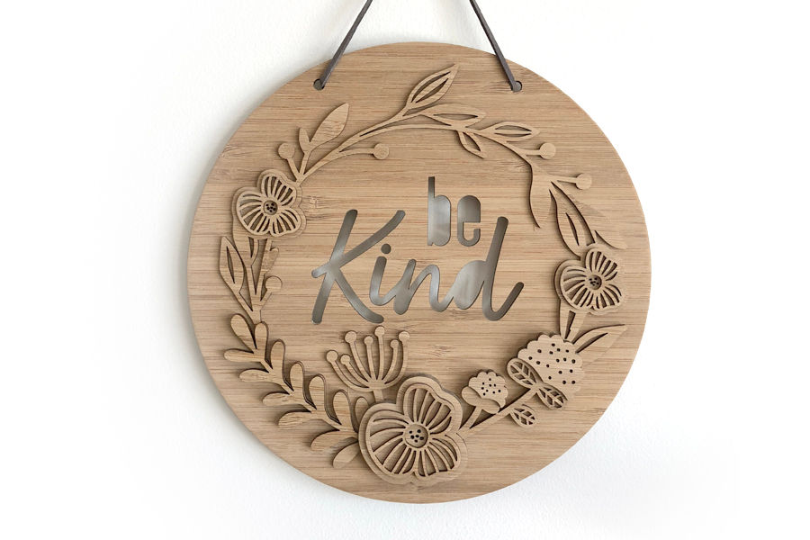 Thumbnail: Wall Hanging "Bloom" - Be Kind
