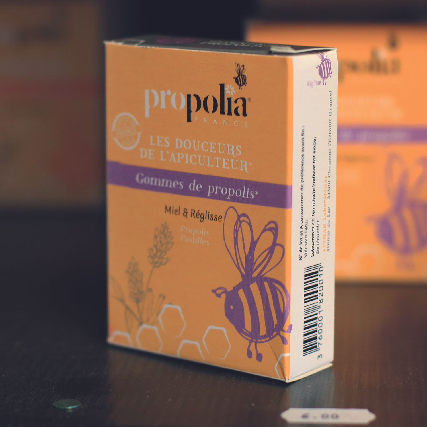 Propolia - gommes à la propolis, miel et réglisse