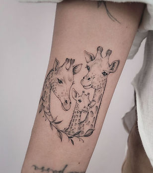 Floral Tattoo Fine Art
