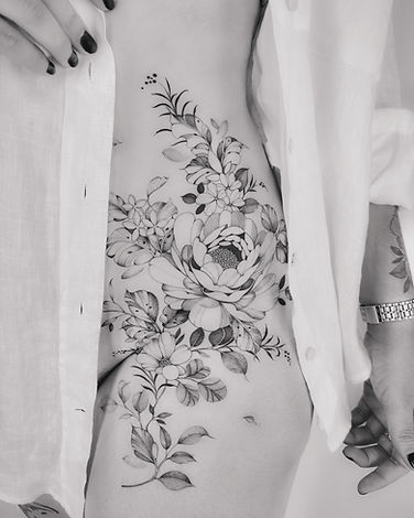 Floral Tattoo Fine Art