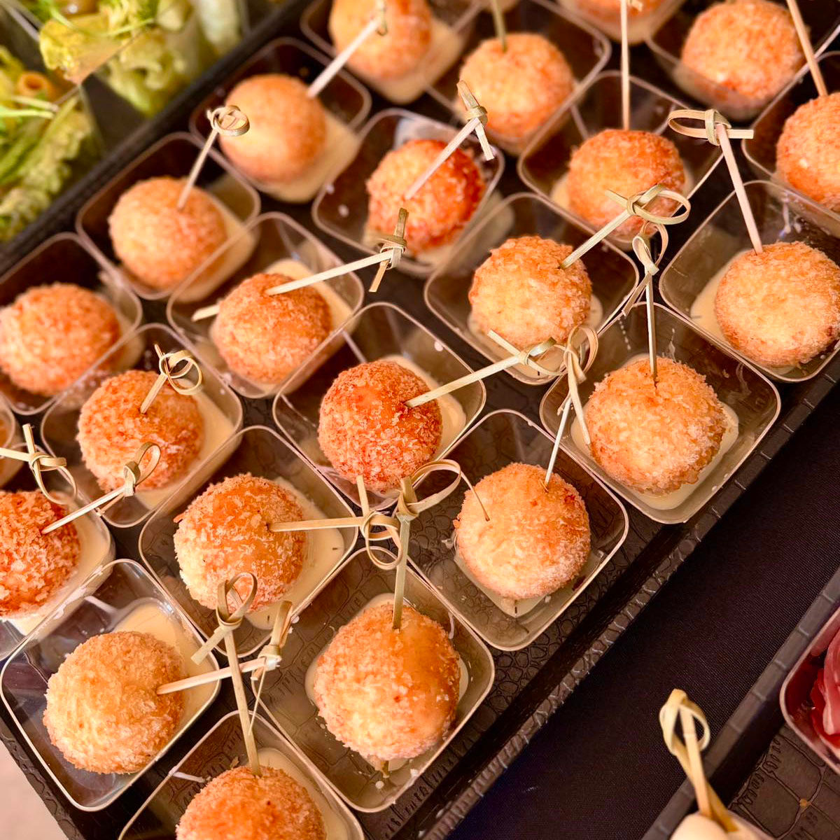 Sweet Anari Cheese Crockets