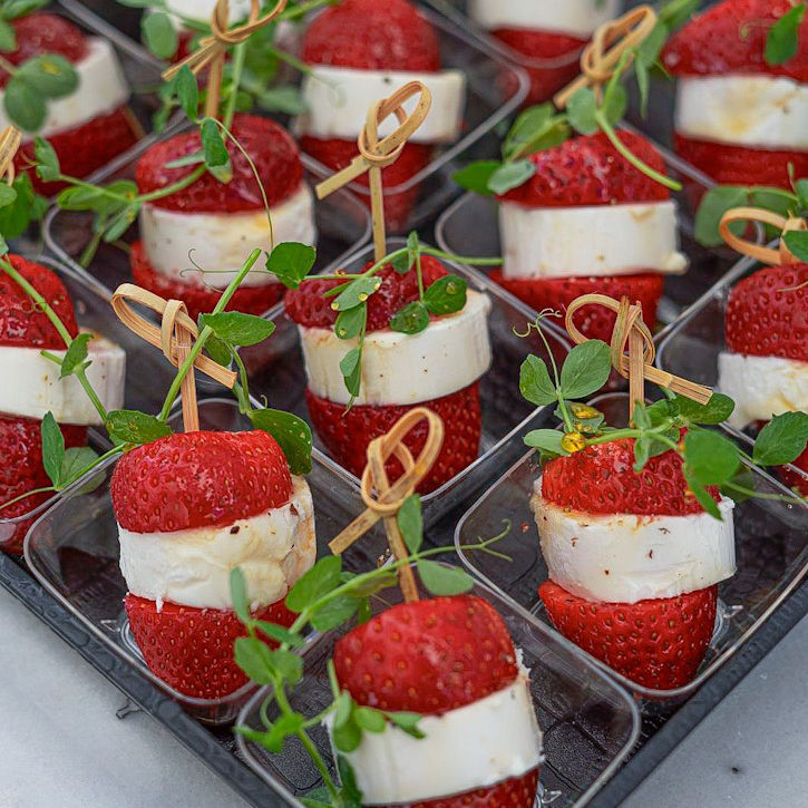 Strawberry with Goat Cheese image