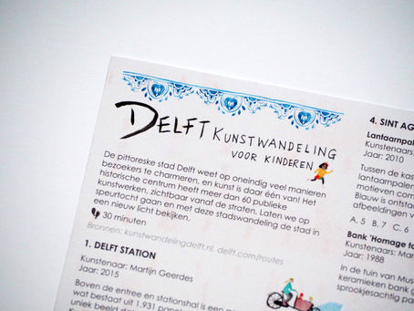 Delft Kunstwandeling met Kinderen | Delft Art Walk with Kids