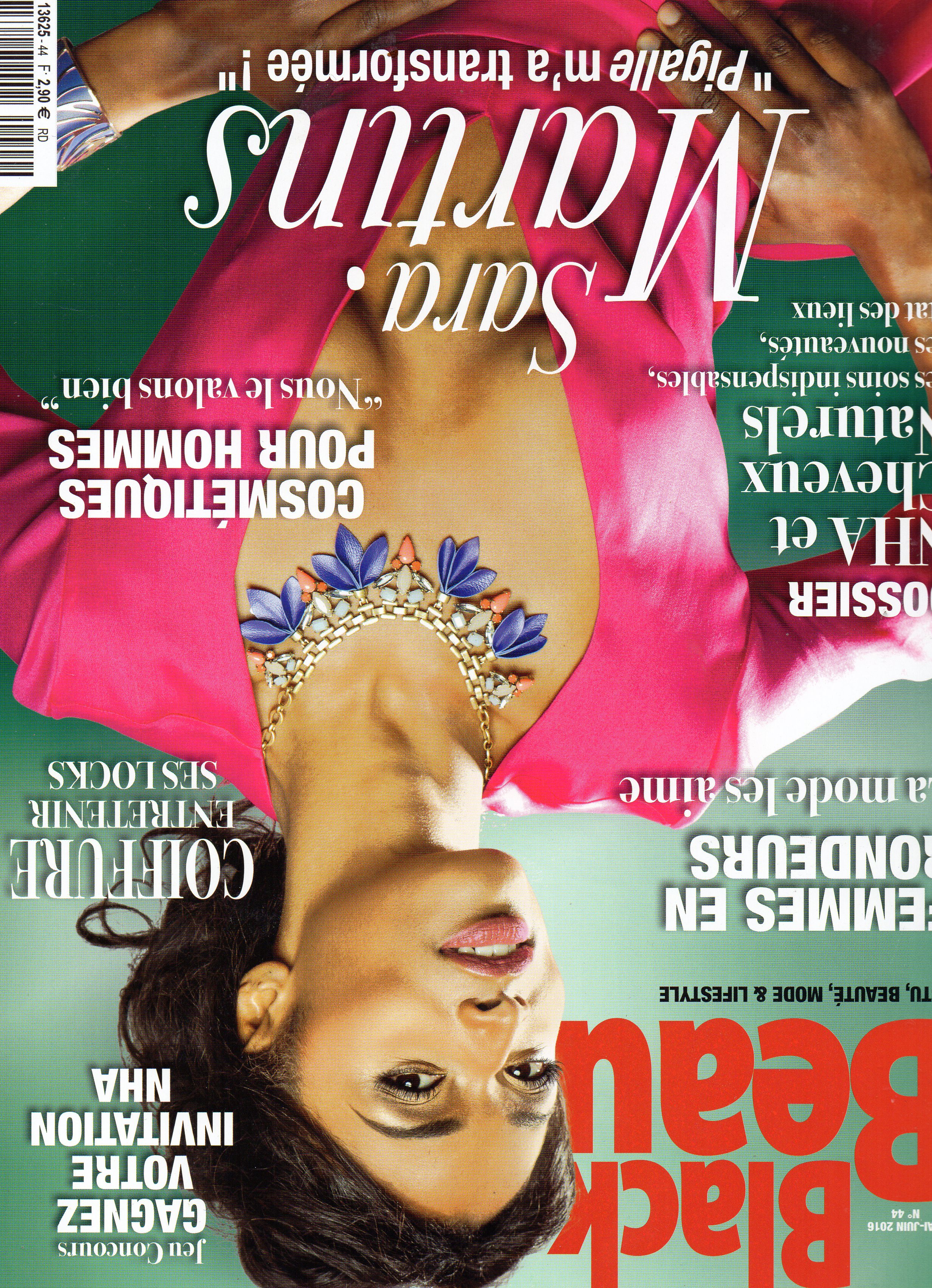 COUV BLACK BEAUTY MAG MAI-JUIN 2016