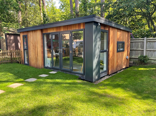 Self build garden room