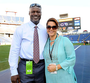Super Bowl Champion & CBS Sports Reporter, Kevin Carter & Tresa Halbrooks