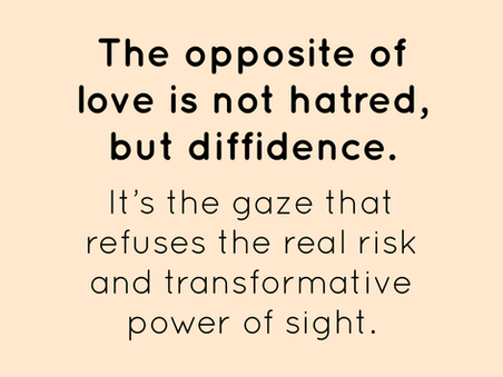 Love Widens The Horizon of Possibility