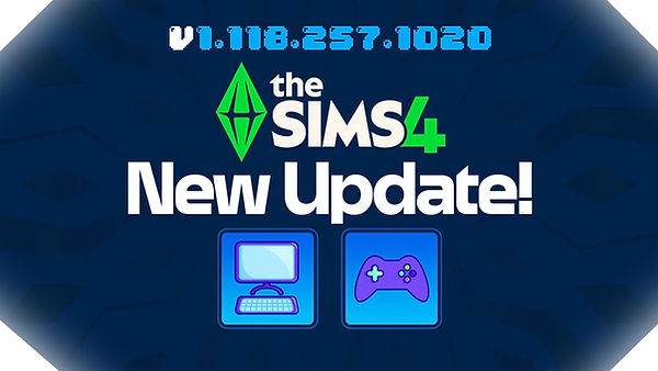 The Sims 4 (v1.118.257.1020) Patch Update.jpg