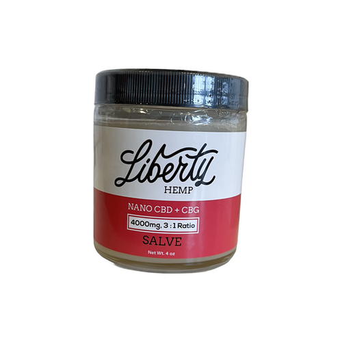 NEW GENUINE LIBERTY CBD 4000MG CBD SALVE 4 OZ. Liberty Botanicals