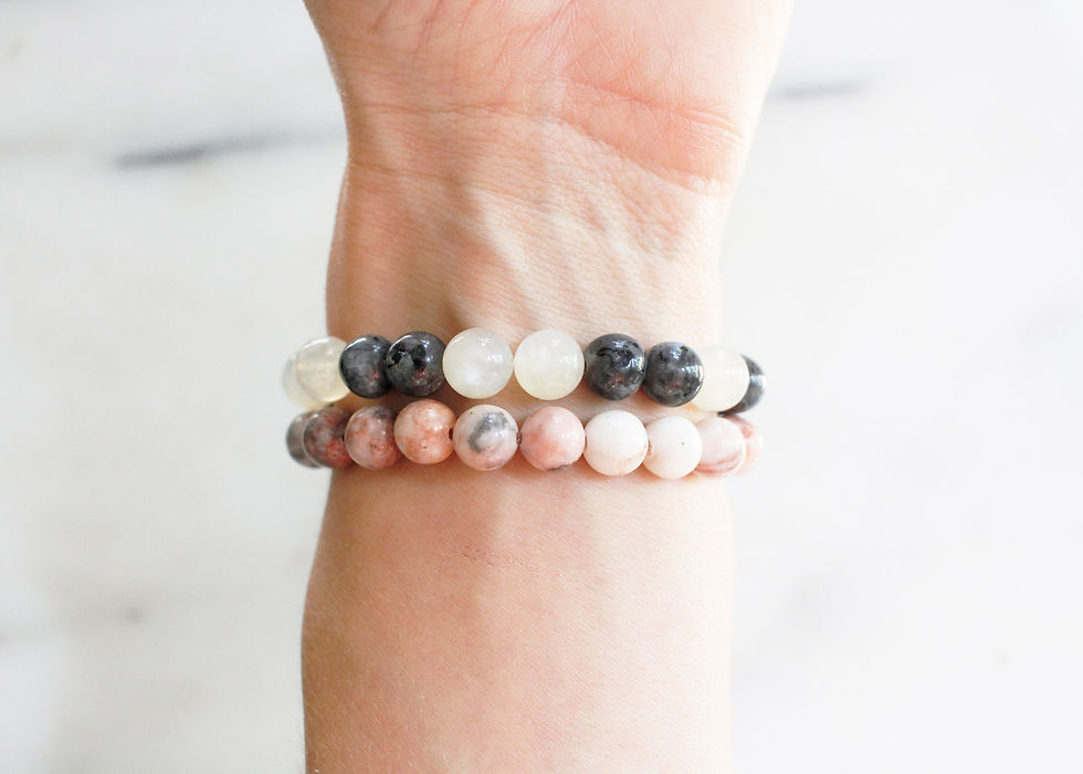 Thumbnail: Lava Beaded Bracelet, Diffuser Bracelet, Essential Oil Bracelet, Essential Oil 