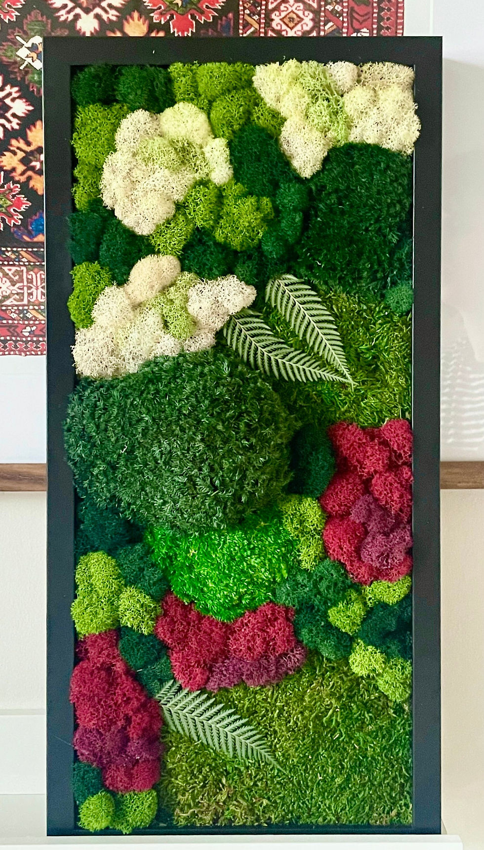 Thumbnail: RuMoss | Moss Wall Art | Preserved Moss | Panels | Rectangular | Color Pop | Ha