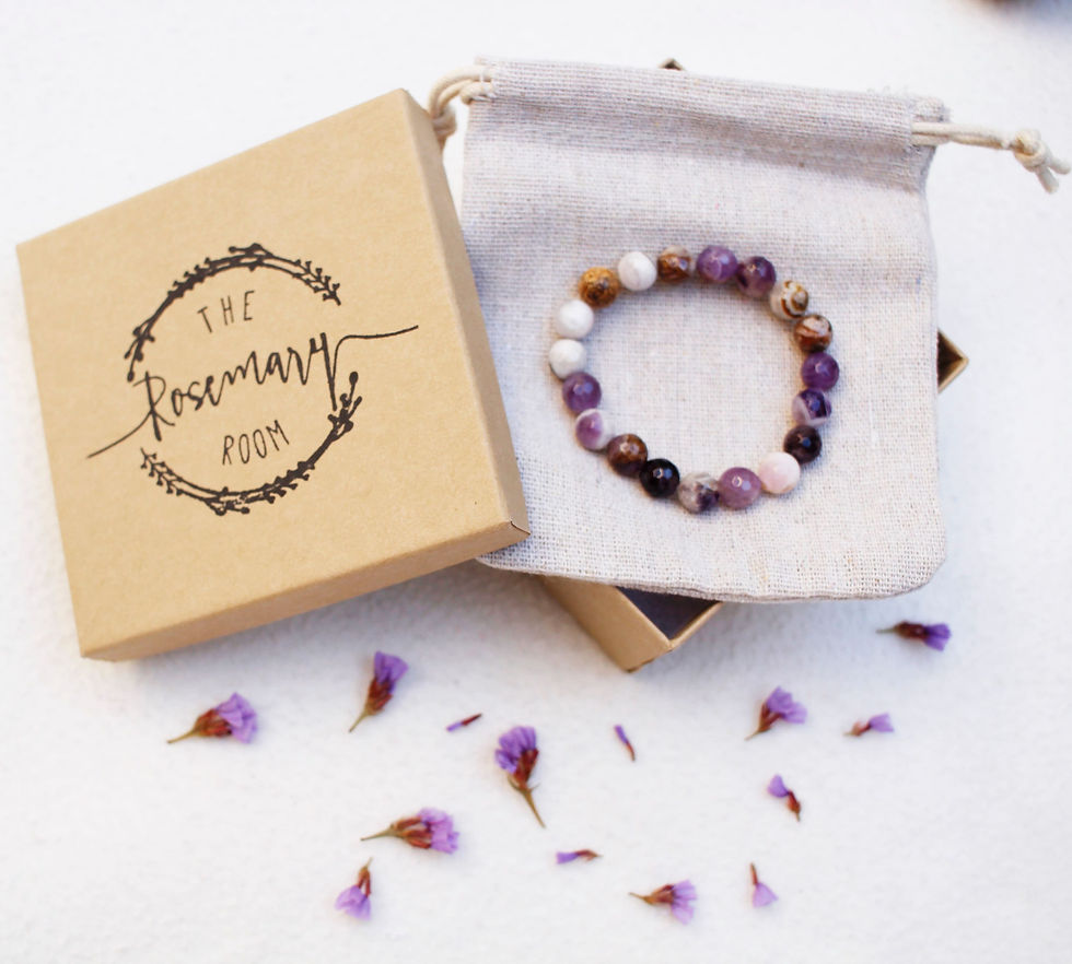 Thumbnail: Lava Beaded Bracelet, Diffuser Bracelet, Essential Oil Bracelet, Essential Oil 
