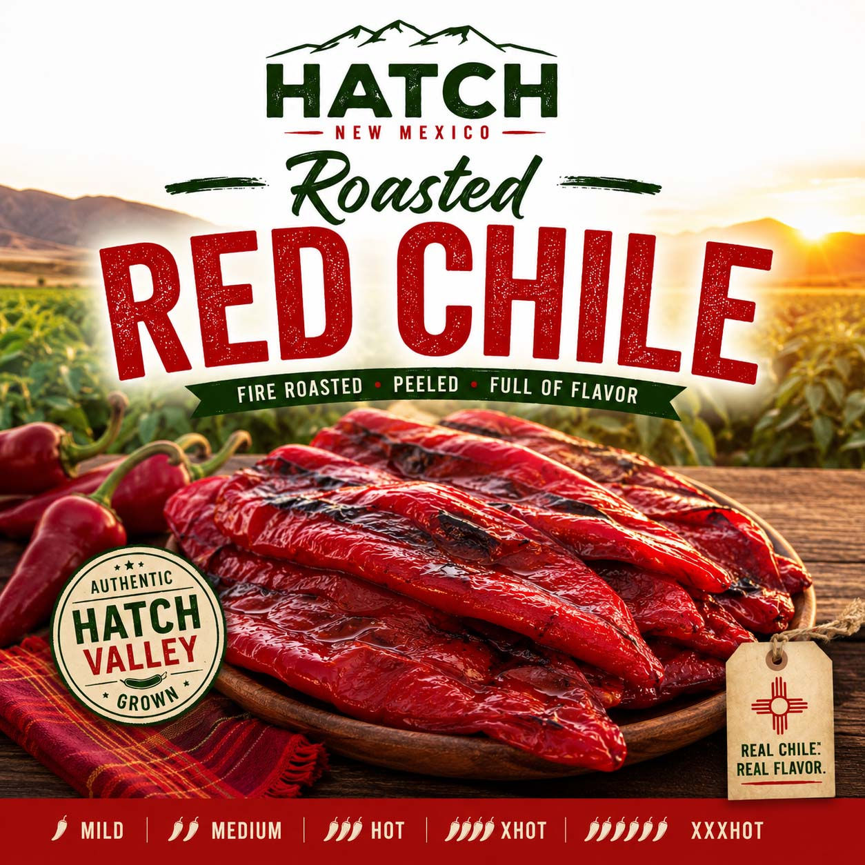Roasted Hatch Red Chile