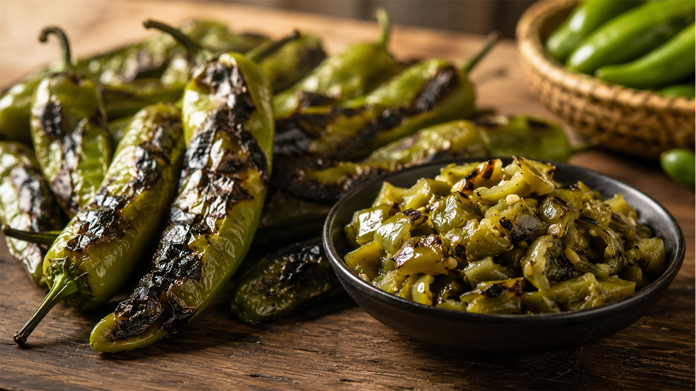 Roasted Hatch Green Chile (Pre-Season Pre-Order)