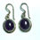 Thumbnail: Deep Purple Amethyst set in Sterling Silver Earrings